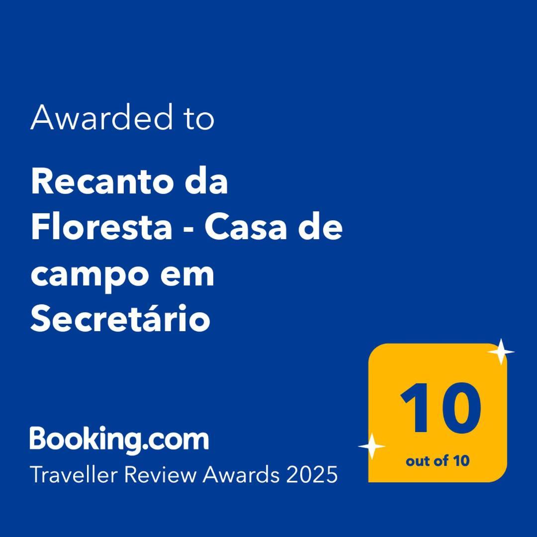 Recanto da Floresta - Casa de campo em Secretário Petrópolis Esterno foto